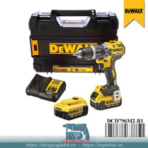Máy khoan động lực pin 18V Dewalt DCD796M2-B1