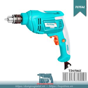 Máy khoan vặn vít 6.5mm Total TD4506E