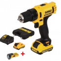 Máy khoan vặn vít dùng pin 10.8V Dewalt DCD710D2T