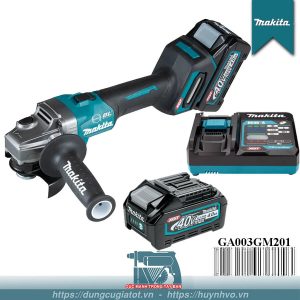 Máy mài góc dùng Pin 40V Makita GA003GM201