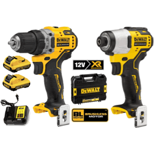 bo-combo-may-khoan-van-vit-dung-pin-12v-dewalt-dck28701d2 Bộ combo máy khoan vặn vít pin 12V Dewalt DCK28701D2