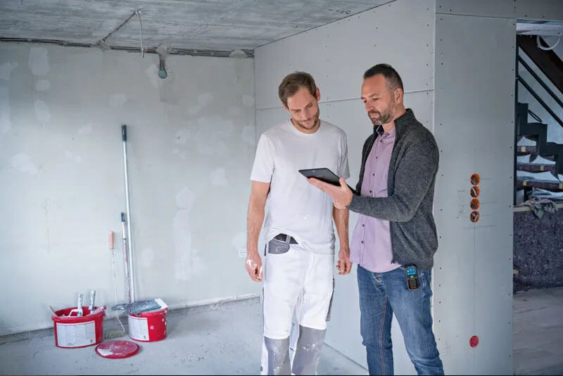 Máy đo khoảng cách tia xanh 50m Bosch GLM 50-27CG