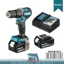 Máy khoan búa vặn vít dùng pin 18V Makita DHP487RFJ
