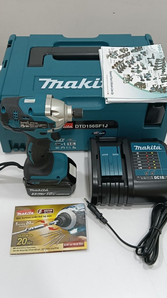 Máy vặn vít pin 18V Makita DTD156SF1J