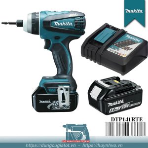 Máy vặn vít 4 chức năng pin 18V Makita DTP141RTE