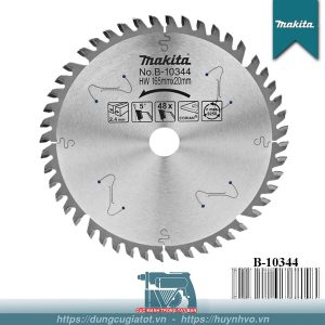 Lưỡi cắt đá nhân tạo 165mm 48 răng Makita B-10344