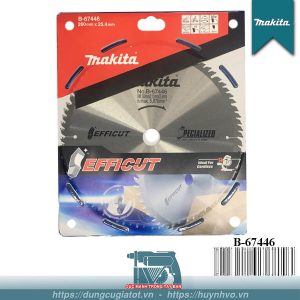 Lưỡi cắt gỗ EFFICUT 260mm 80 răng Makita B-67446