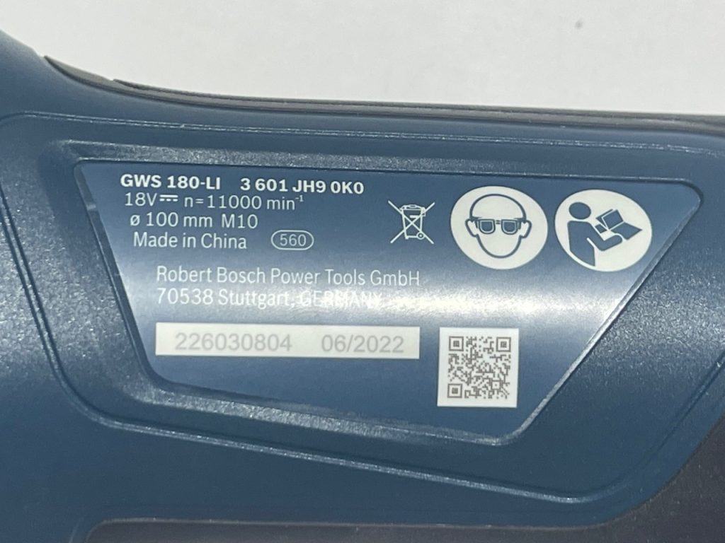 Máy mài góc dùng pin 18V Bosch GWS 180-LI (SOLO)