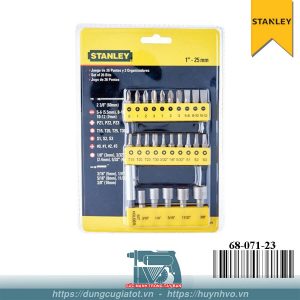 Mũi vặn vít bộ Stanley 68-071-23