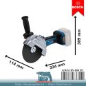 Máy mài góc 180mm pin 18V Bosch GWS 18V-180 PC