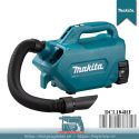 Máy hút bụi dùng pin 18V Makita DCL184RF