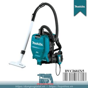 Máy hút bụi đeo vai 2 lít pin 18V Makita DVC260ZX5