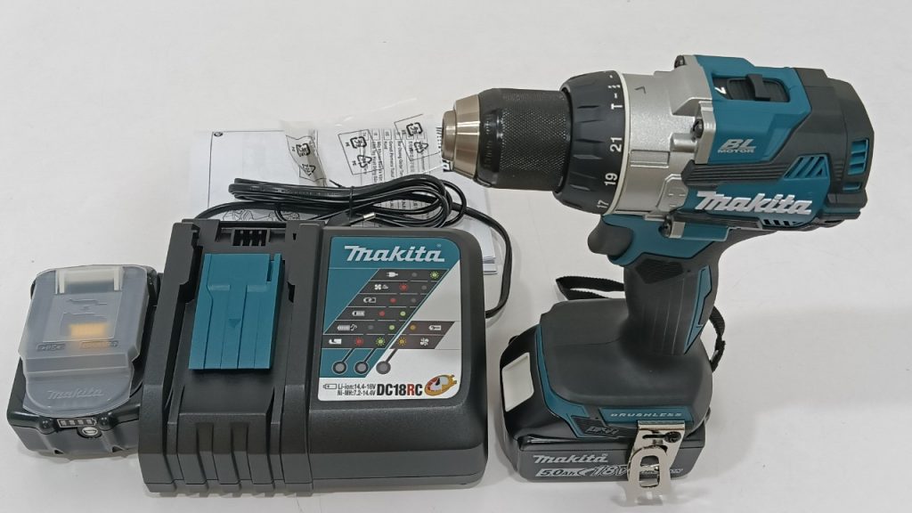 Máy khoan búa vặn vít pin 18V Makita DHP489RTJ