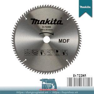 Lưỡi cắt MDF/Laminate 260mm, 84 răng Makita D-72285
