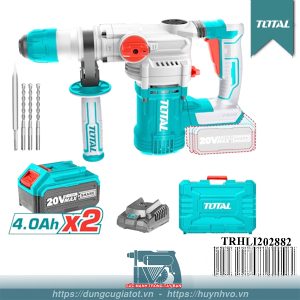 Máy khoan đục pin 20V Total TRHLI202882