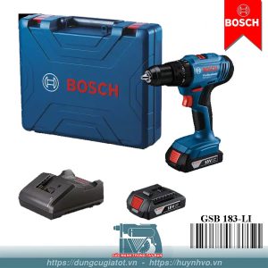 Máy khoan vặn vít pin 18V Bosch GSB 183-LI