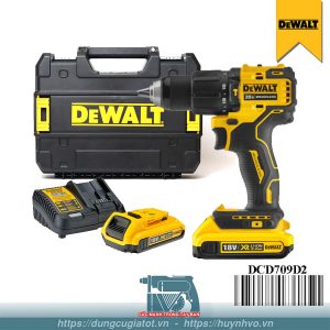 Máy khoan động lực pin 20V DeWalt DCD709D2