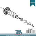 Rotor máy mài 125mm GA5093 / GA5091 Makita 511A43-8
