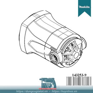 Vỏ máy máy mài góc M9002B / M9003B MAKITA 143253-9