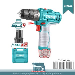 Máy khoan dùng pin 12V Total TDLI12202
