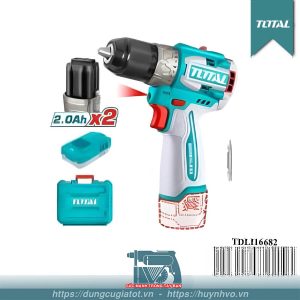 Máy khoan dùng pin 16V Total TDLI16682