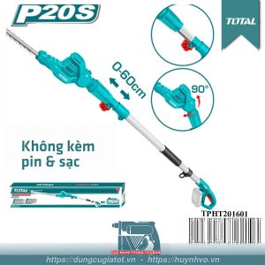 Máy cắt hàng rào pin 20V Total TPHT201601