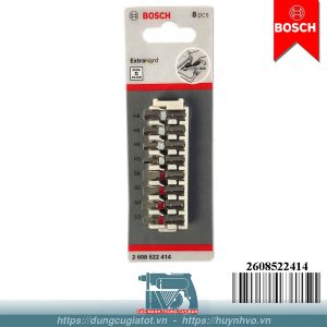 Bộ vặn vít Extra Hard 25mm đầu SL/Hex Bosch 2608522414