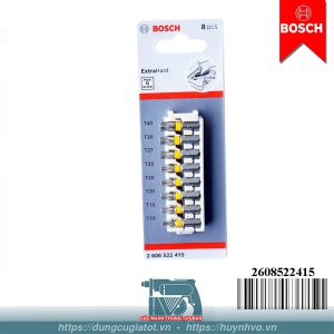 Bộ vặn vít Extra Hard 25mm đầu Torx Bosch 2608522415
