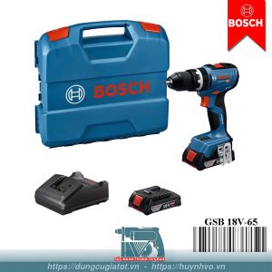 Máy khoan động lực dùng pin 18V Bosch GSB 18V-65