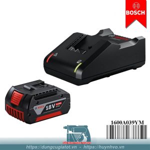 Bộ Sạc GAL 18V-40 và 1 Pin GBA 5.0Ah Bosch 1600A039YM
