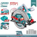 Máy cưa đĩa tròn không chổi than pin 20V Total TSLI18513