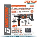 Máy khoan bê tông pin 21V Dekton M21-RH2603BX