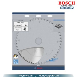 Lưỡi cưa hợp kim PRO (sắt) 305x2.2x25.4 mm T72 Bosch 2608844869