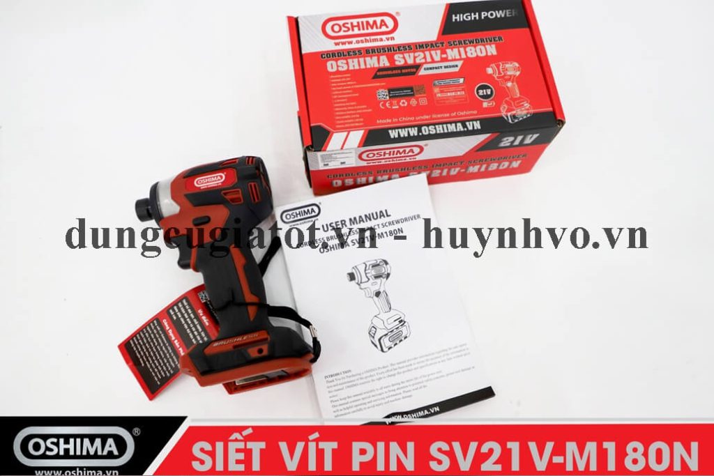 Máy siết vít pin 21V OSHIMA SV21V-M180N