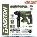 Máy khoan bê tông dùng pin 21V Dekton M21-RH2603XCP